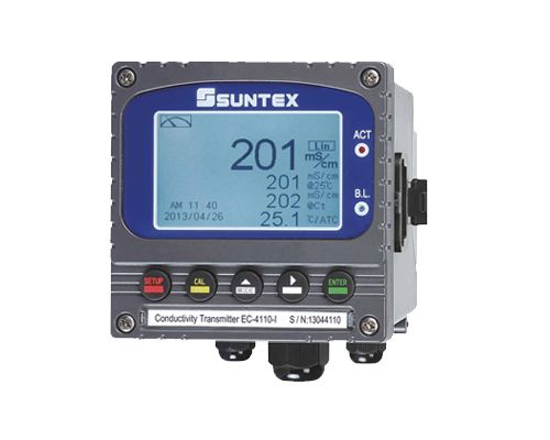EC-4110-I / EC-4110-ICON 微電腦電感式電導(dǎo)率/酸堿濃度變送器